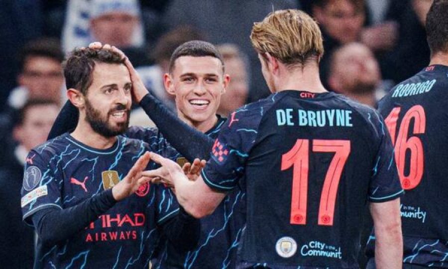 Man City e ka  fituar ndeshjen e parë, hap i madh drejt çerekfinales