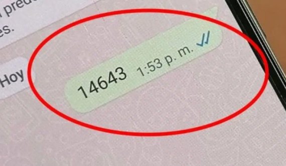 Kodi sekret në WhatsApp: A e dini se çfarë do të thotë nëse ju merrni mesazhin “14643”?
