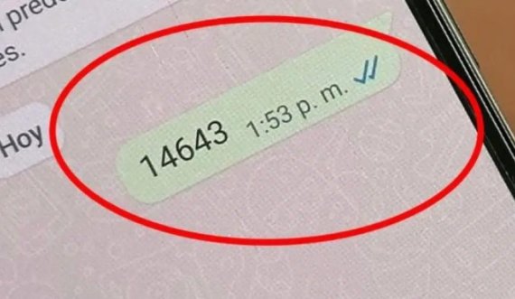 Kodi sekret në WhatsApp: A e dini se çfarë do të thotë nëse ju merrni mesazhin “14643”?