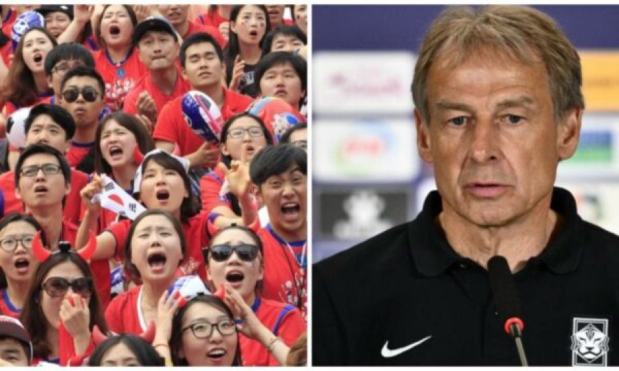 Jurgen Klinsmann shkarkohet nga pozita e trajnerit të Koresë së Jugut