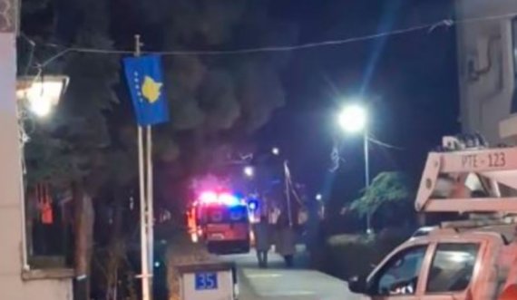 Detaje nga zjarri që përfshiu shtëpinë e pleqve në Prishtinë