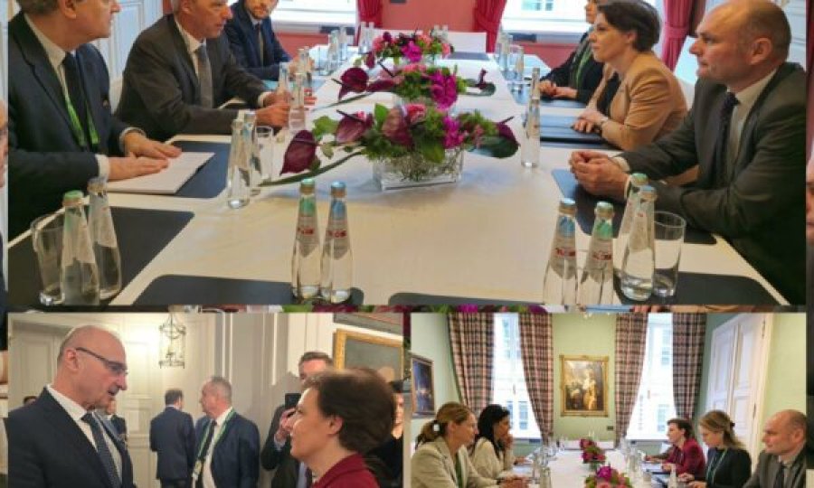 Gërvalla takon ministrat e Jashtëm të Kroacisë, Portugalisë dhe Lihtenshtajnit