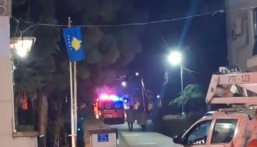 Detaje nga zjarri që përfshiu shtëpinë e pleqve në Prishtinë