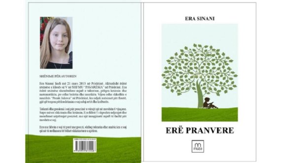 “Erë pranvere” libri i nxënëses së klasës së pestë Era Sinani