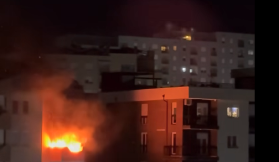 Përfshihet nga zjarri një banesë te “Mati 1” në Prishtinë
