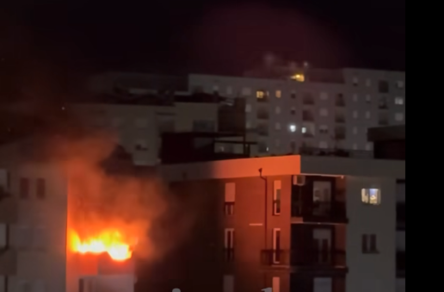 Përfshihet nga zjarri një banesë te “Mati 1” në Prishtinë