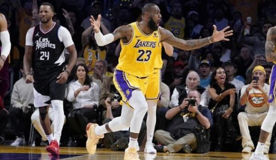 I pandalshmi LeBron James, Lakers e fiton derbin lokal ndaj Clippers