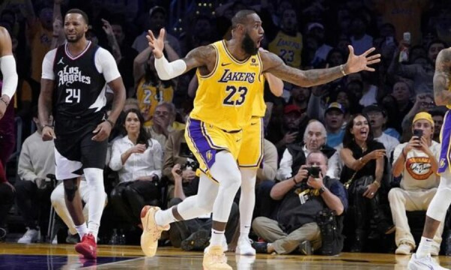 I pandalshmi LeBron James, Lakers e fiton derbin lokal ndaj Clippers