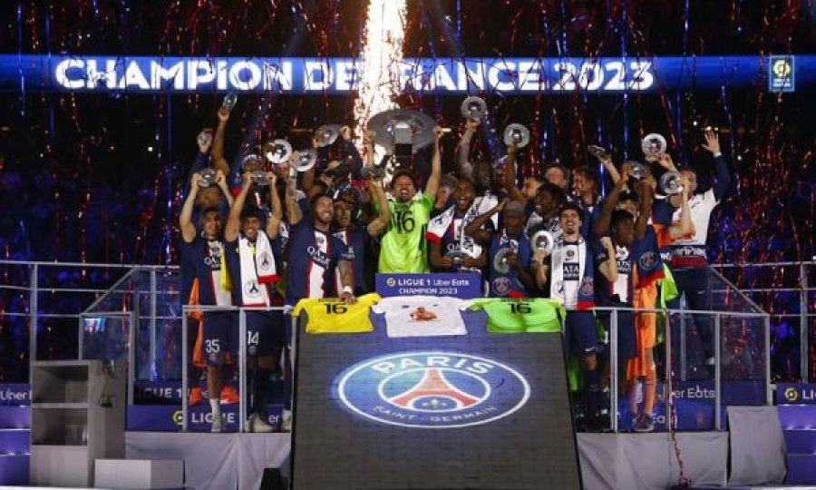 PSG-ja festoi dhe u bë ekipi më i trofeshëm në Ligue 1