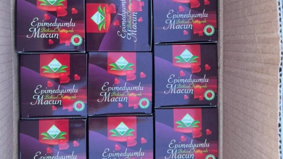 Dogana sekuestron mjaltë/stimulant seksual në vlerë rreth 40 mijë euro