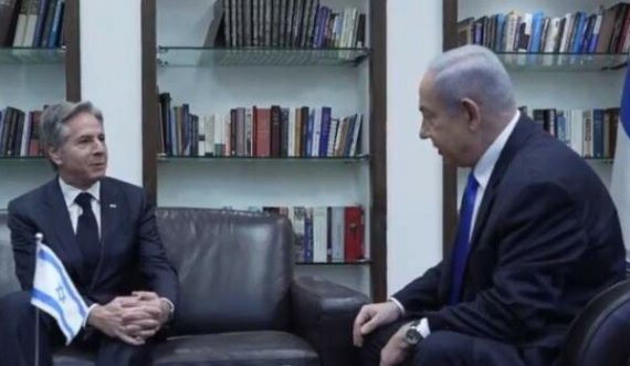 Antony Blinken takon edhe Netanyahun
