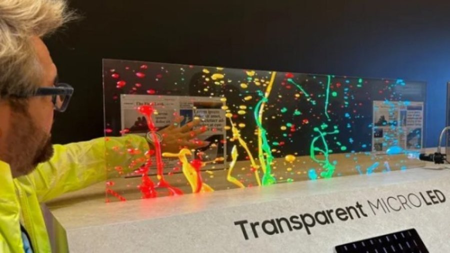 Samsung prezanton televizorin me ekranin e parë në botë transparent MicroLED