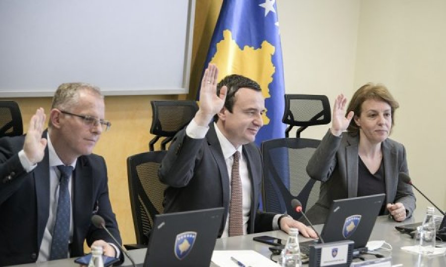 Qeveria e Kosovës mban mbledhje ku u morën disa vendime