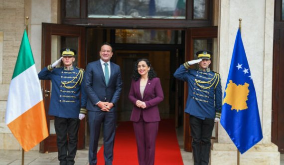 Osmani e falënderon kryeministrin e Irlandës që është kundër masave të BE’së