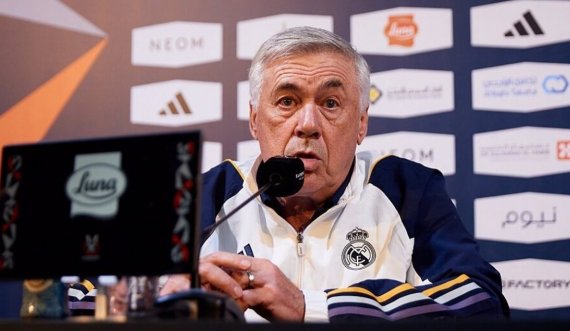 Ancelotti e pranon se ka dhimbje koke për të përzgjedhur formacionin në El Clasico ndaj Barcelonës