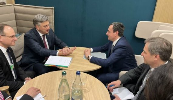 Kryeministri kroat takohet me Kurtin në Davos: E mbështesim anëtarësimin e Kosovës në KiE