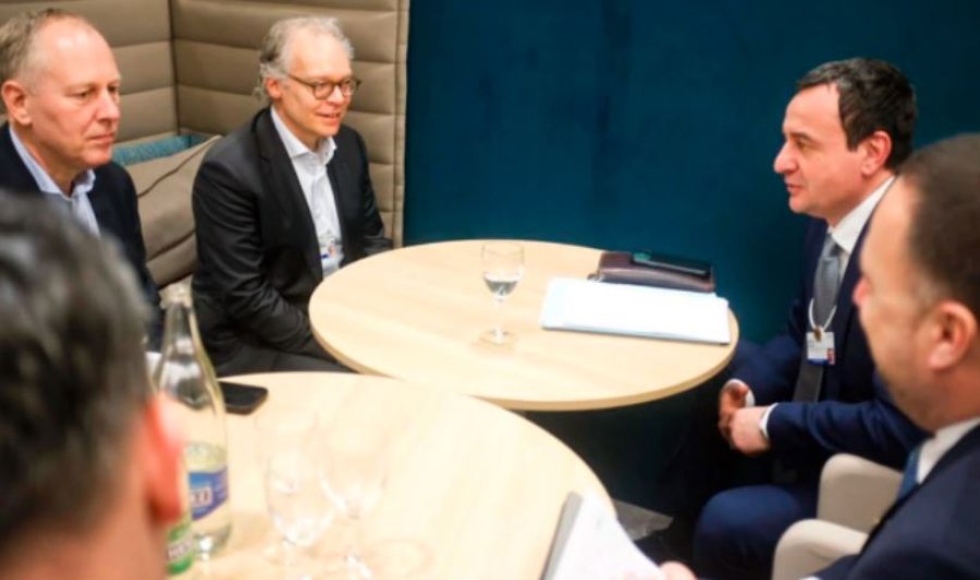 Kurti në Davos ka takuar përfaqësues të kompanisë së njohur