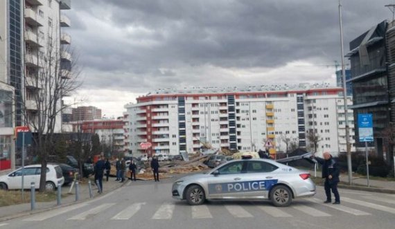  Policia jep detaje për rënien e çatisë së objektit të Komunës së Prishtinës