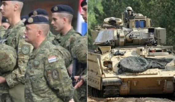 Mediat kroate: Kroacia dërgon ushtrinë në kufirin me Serbinë, arrijnë automjetet luftarake amerikane “Bradley”