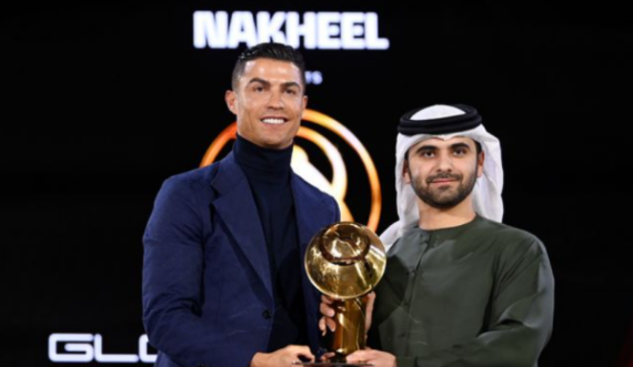 Ronaldo rrëmben dy çmime në 'Globe Soccer Awards'
