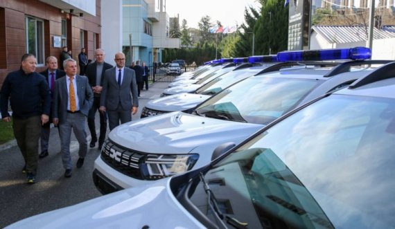 Ja kush i dhuron Policisë së Kosovës vetura dhe pajisje teknologjike