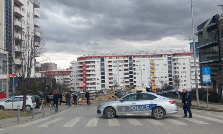  Policia jep detaje për rënien e çatisë së objektit të Komunës së Prishtinës