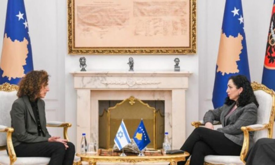 Osmani pas takimit me ambasadoren Tamar Ziv: Izraeli do t’i heq vizat për qytetarët e Kosovës