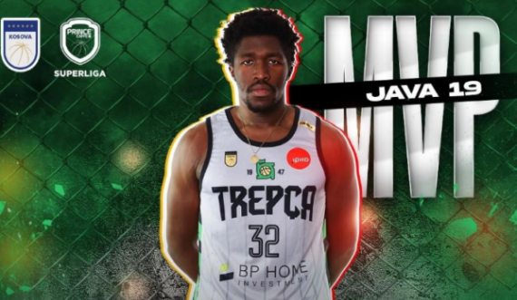 Tshimanga shpallet “MVP i Javës” në basketboll