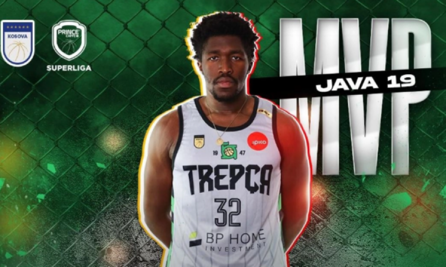 Tshimanga shpallet “MVP i Javës” në basketboll