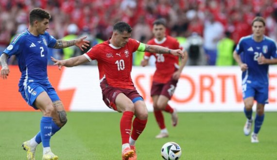 Granit Xhaka me deklarate befasuese: Italinë e mposhtëm ende pa zbritur në fush