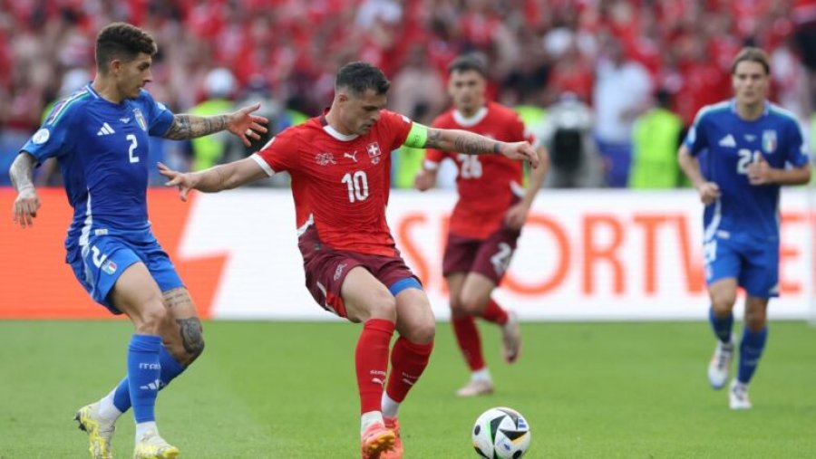 Granit Xhaka me deklarate befasuese: Italinë e mposhtëm ende pa zbritur në fush