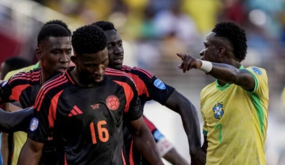Brazili barazon me Kolumbinë, në çerekfinale ndeshet me Uruguain