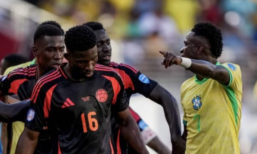 Brazili barazon me Kolumbinë, në çerekfinale ndeshet me Uruguain