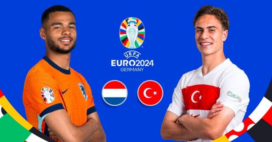 Holanda dhe Turqia takohen sonte në çerekfinalen e 'UEFA EURO 2024'
