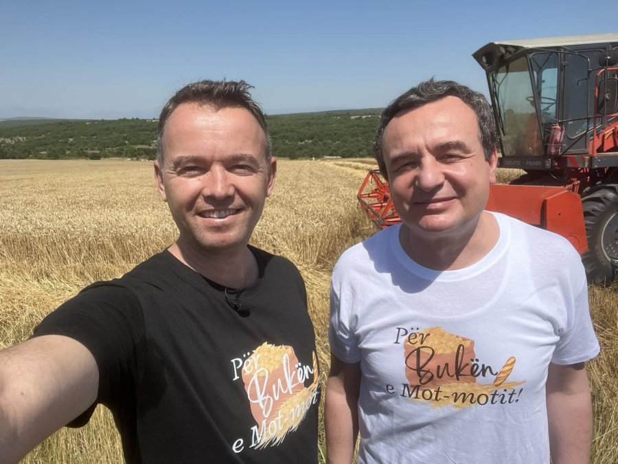 E zbulon Krasniqi: Kurti e Peci vizituan një fermer që është me VV-në