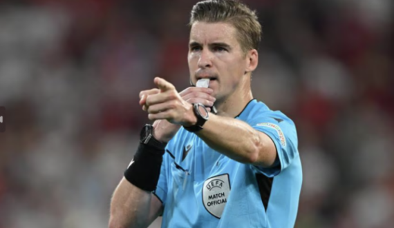 UEFA e cakton gjyqtarin e finales Spanjë – Angli