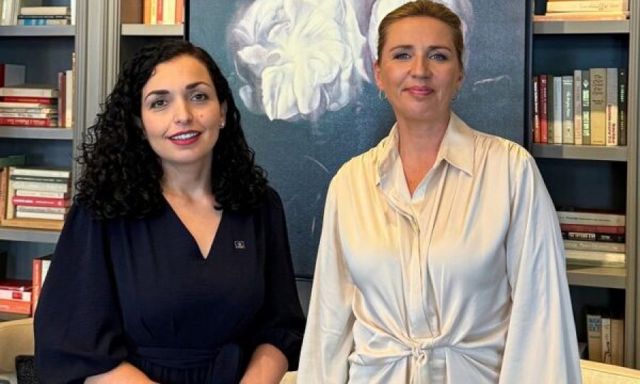 Osmani takohet me kryeministren e Danimarkës: Diskutuam për qëllimet tona të përbashkëta në mbrojtje të paqes e sigurisë