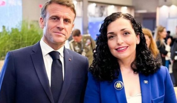 Osmani në Paris takohet me Macron