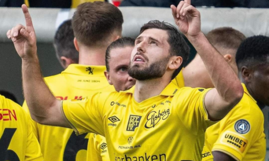 Arbër Zeneli shënon në fitoren e thellë të Elfsborg në Ligën e Evropës