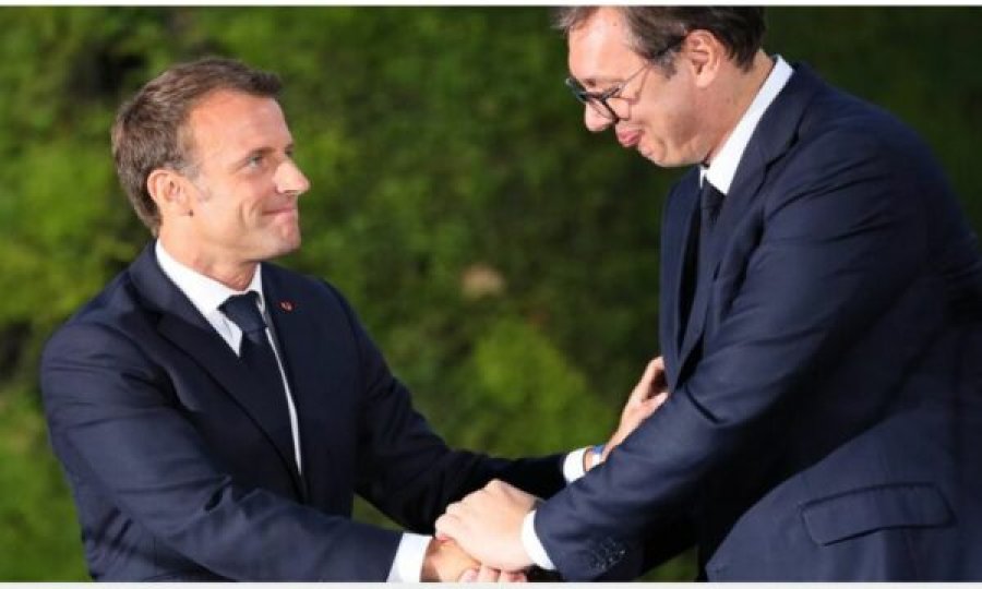 Takimi me Vuçiq në Pallatin Blenheim, Macron kërkon zbatimin e marrëveshjeve dhe themelimin e Asociacionit