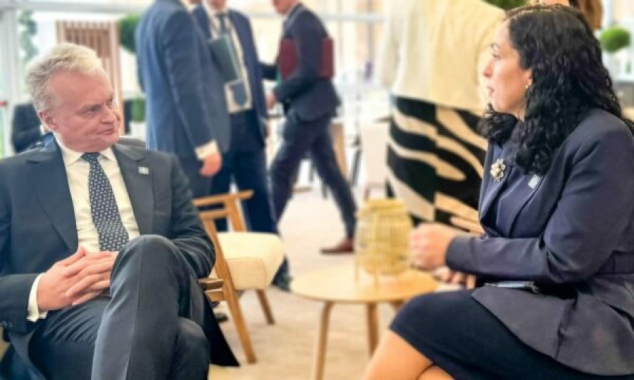 Osmani takohet me homologun lituanez: Kosova është thellësisht mirënjohëse për përkrahjen e Lituanisë