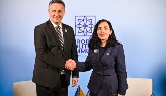 Presidentja Osmani  takim  me  kryesuesin e Presidencës boshnjake, tregon çfarë ka biseduar