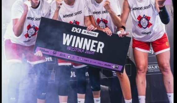 Spanja triumfon në FIBA 3×3 Women’s Series që u mbajt në Prishtinë