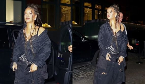 Rihanna shfaqet me një stil unik rrugëve të New York-ut