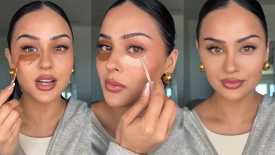 Trendi i ri në TikTok, vendosni bronzer në vend të korrektorit – mund t’ju duket e çuditshme por rezultati do t’ju habisë