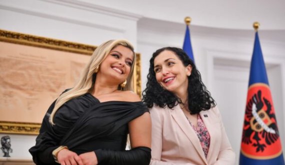 Osmani takohet me Bebe Rexhën: Suksesi i Bebes është shembull i jashtëzakonshëm 
