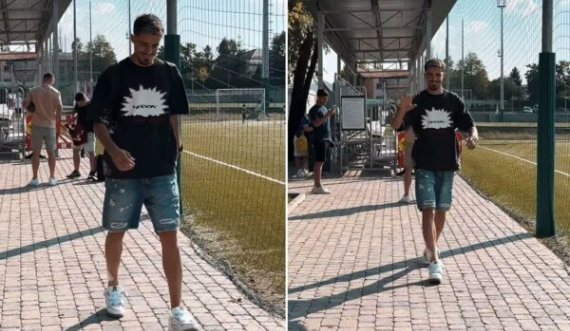 Albion Rrahmani rikthehet në stërvitje tek Rapid Bucuresti