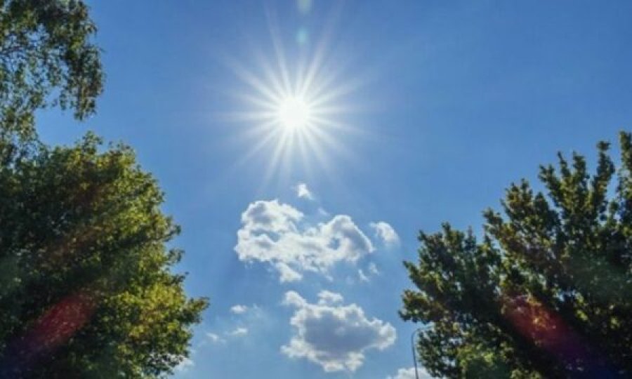 Moti sot me rënie të lehtë të temperaturave, maksimalja  29 gradë