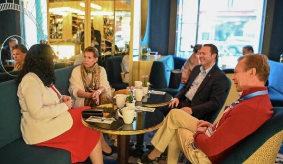 Osmani në Paris takohet me Dukën dhe Dukeshën e Luksemburgut, flasin për të mbijetuarit e dhunës seksuale gjatë luftës