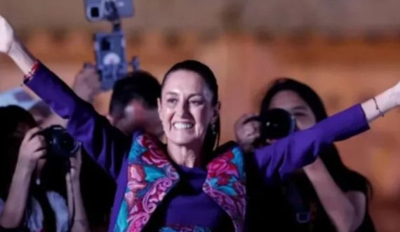 Claudia Sheinbaum fiton zgjedhjet dhe bëhet presidente e Meksikës
